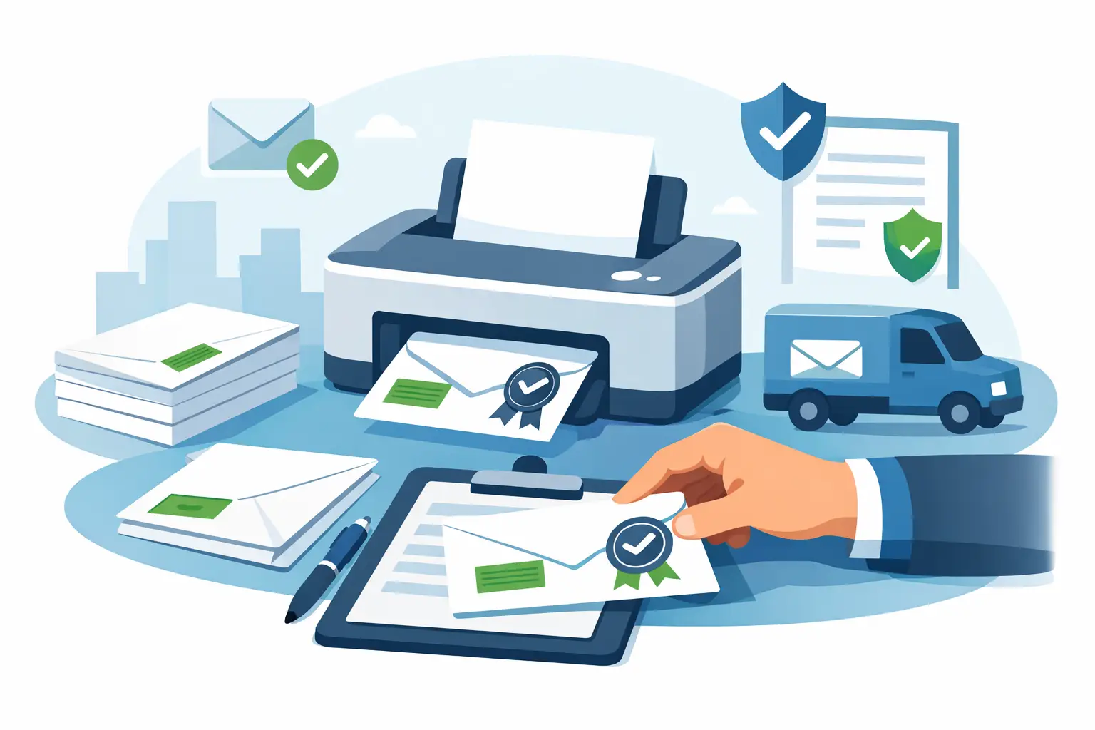 How to Print Certified Envelopes Correctly | Certified Mail Labels